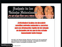 Tablet Screenshot of deshacersedelostatuaje.com